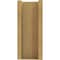 Ekena Millwork 6-in W x 14-in D x 14-in H Funston Slat Rough Cedar Woodgrain TimberThane Outlooker, Primed Tan OUTUR060X14X14FST24RCPR - alternate 6